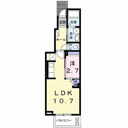 リアン　ボーテ（八斗島町）の物件間取画像